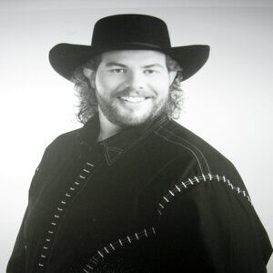 Vintage Toby Keith Black& White Photo 8x10 PolyGram Nashville Dean Dixon 6/94
